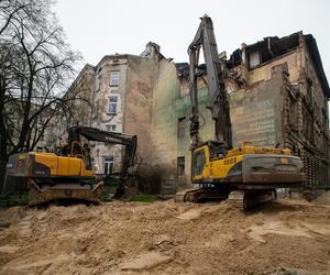 Rozbiórki ruder w Łodzi - ul. Kilińskiego 49