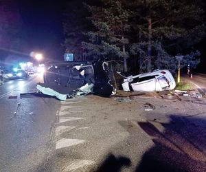 Tragiczny wypadek w pow. lublinieckim. W zderzeniu pojazdów zginęła jedna osoba