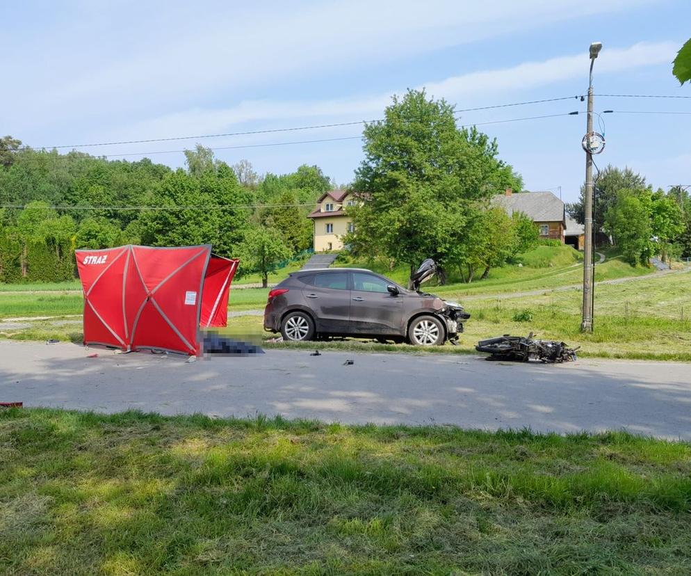 Tragiczny wypadek w pow. lubelskim. Starsze małżeństwo zginęło na miejscu