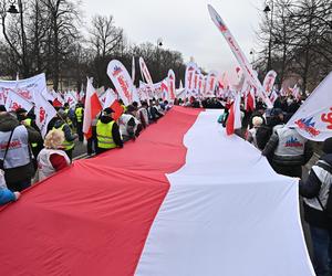 Strajk generalny rolników w Warszawie