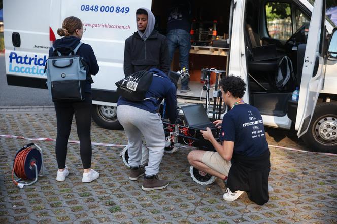 10. edycja zawodów łazików marsjańskich European Rover Challenge na terenie Akademii Górniczo-Hutniczej w Krakowie