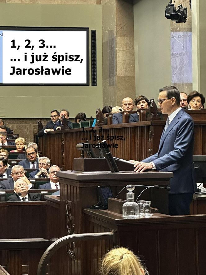 Expose Mateusza Morawieckiego w Sejmie na koniec PiS