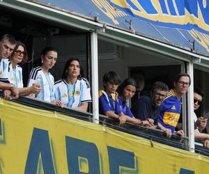 Krzysztof Stanowski i Dua Lipa na meczu Coca - River