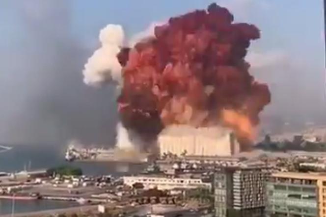 Eksplozja w Bejrucie