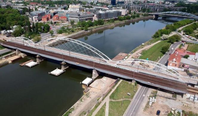 Kraków: tak budowano nowe mosty na Wiśle