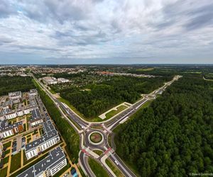 Nowa droga na osiedlu Bagnówka w Białymstoku