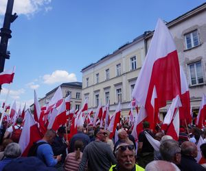Wielki marsz za Polską Karola Nawrockiego 25.05.2025
