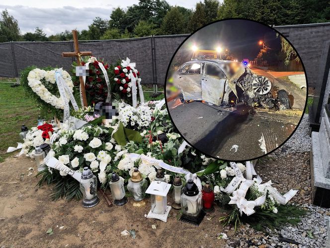 Jakub S. zginął w wypadku w Sierczy. Został pochowany