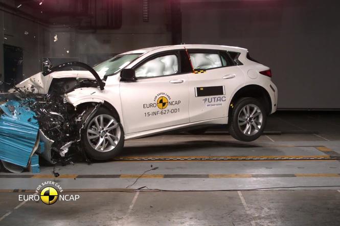 Infiniti Q30 crash test Euro NCAP