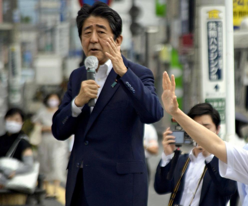 Shinzo Abe postrzelony