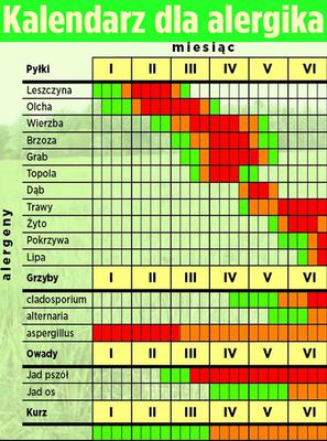 Kalendarz alergika