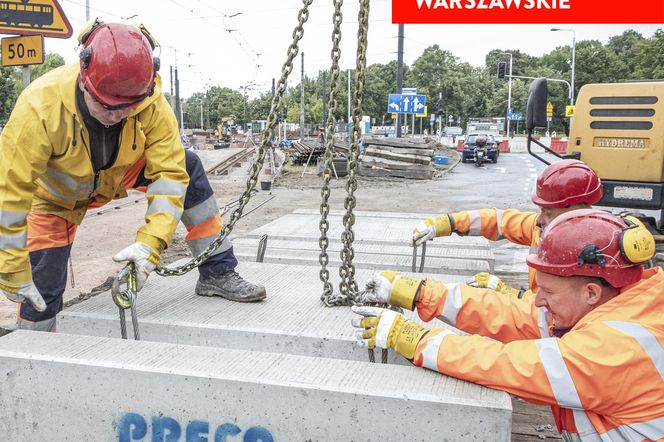Trwa remont ul. Słomińskiego