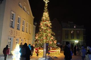 Uroczyste roświetlenie choinki na starówce. Sprawdź program