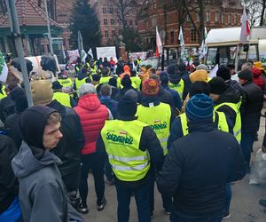 Protest rolników w Szczecinie