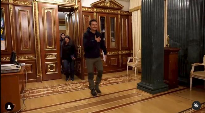 Orlando Bloom na Ukrainie