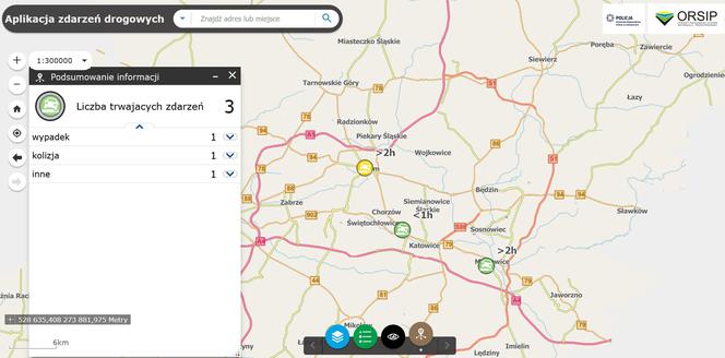 Policja Śląska stworzyła aplikację z informacjami o sytuacji na drogach