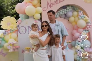 Marina i Wojciech Szczęśni wyprawili dzieciom urodziny. Tylko spójrzcie na te dekoracje! 