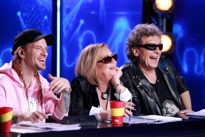 Wojtek Łuszczykiewicz i Elżbieta Zapendowska - jury Idola 2017