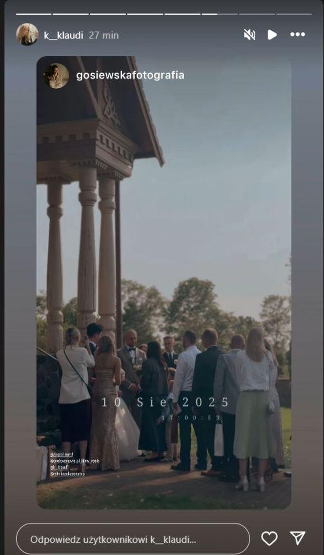 Ślub Klaudii i Valentyna