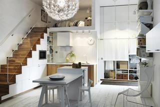 Kuchnia IKEA: białe meble kuchenne