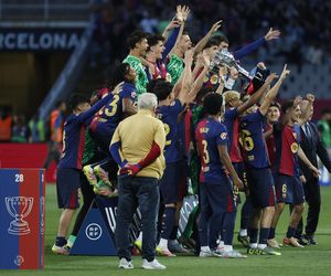 Barcelona - Villarreal: Wyjątkowe sceny po meczu, wielka feta, Barca już z mistrzostwem Hiszpanii