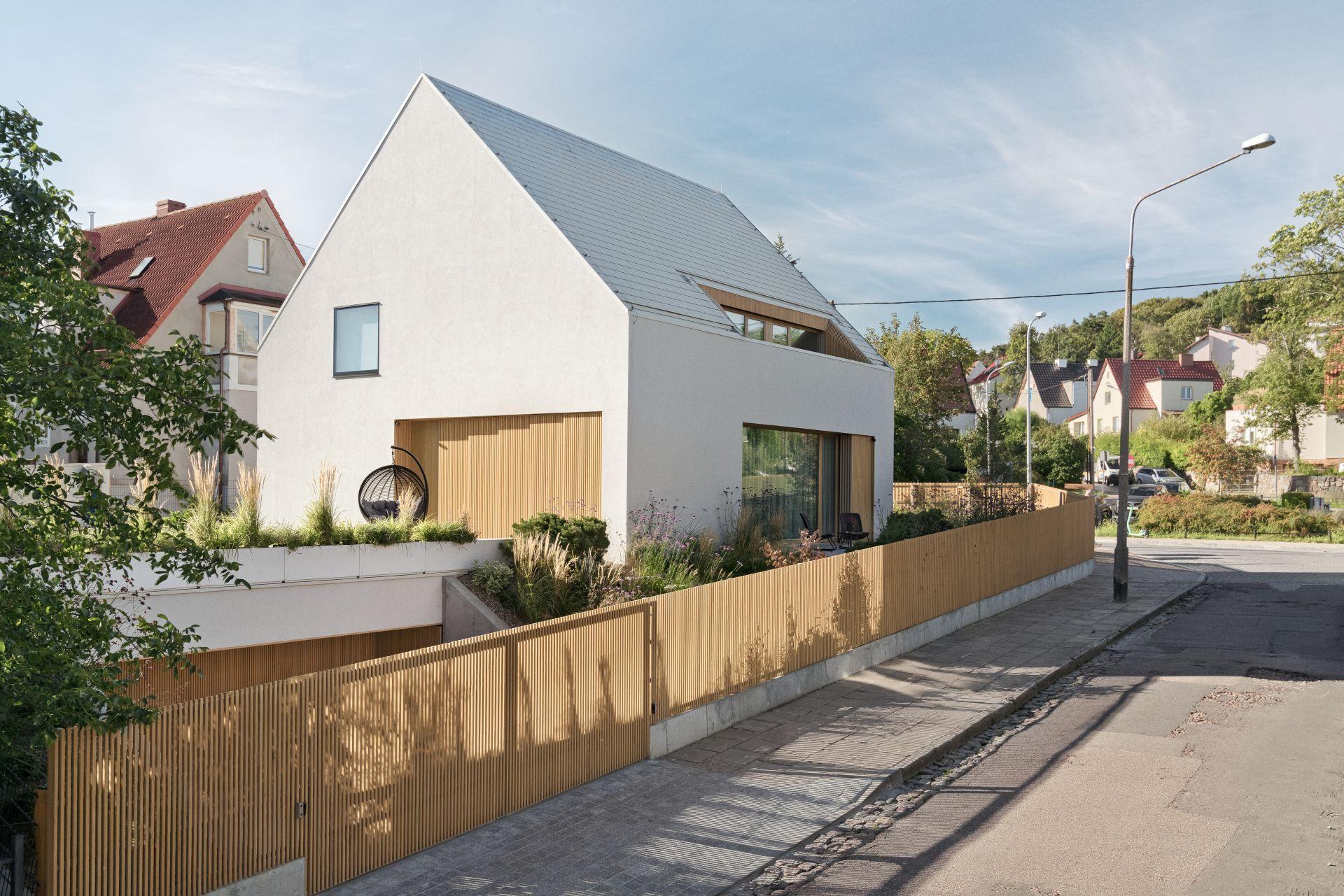 Biały dom na gdańskiej Strzyży