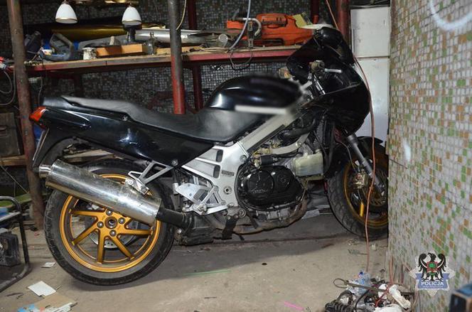 Odzyskany motocykl skradziono przed kilkoma tygodniami