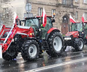 Protest rolników w Poznaniu 