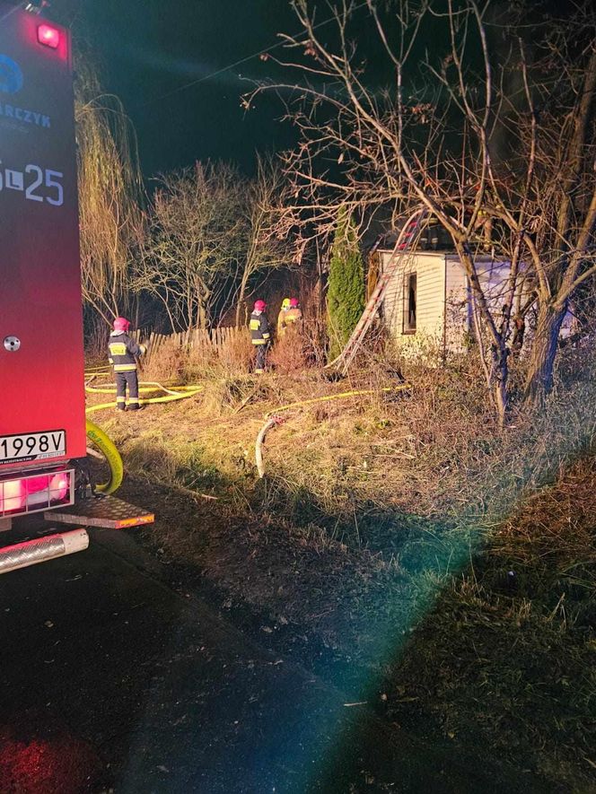 Tragiczny pożar w Teklinie