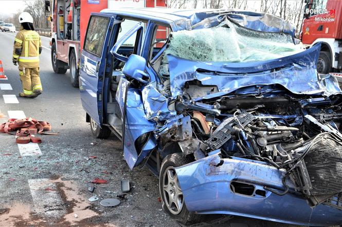 Groźny wypadek w Mikołowie [ZDJĘCIA]