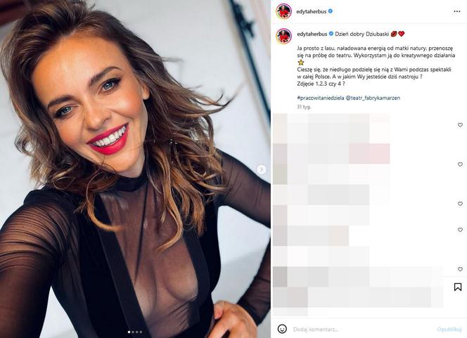 Edyta Herbuś na nowym zdjęciu nie przypomina siebie