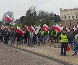 Rolnicy w Lublinie rozpoczęli przemarsz. Mamy zdjęcia!