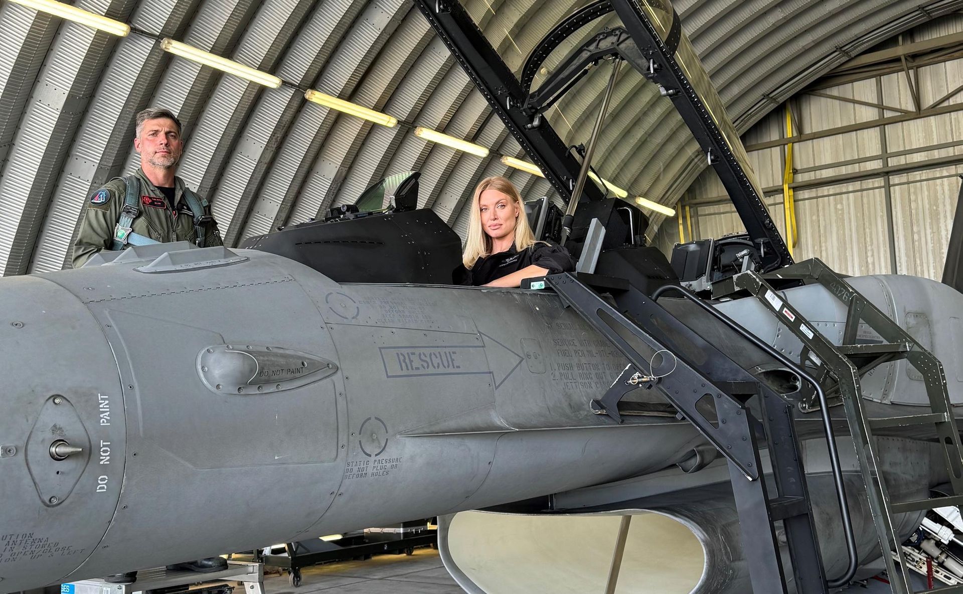 Baza F-16 od środka w serii „Pajączkowska do wojska"