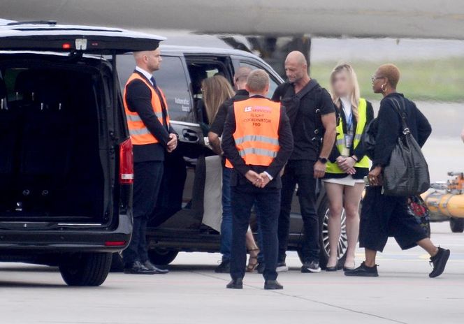 Jennifer Lopez wylądowała w Warszawie