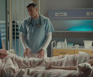 Na dobre i na złe odc. 954. Dominika (Paulina Gałązka), Marcin Molenda (Filip Bobek), Borys Jakubek (Marcin Zacharzewski)