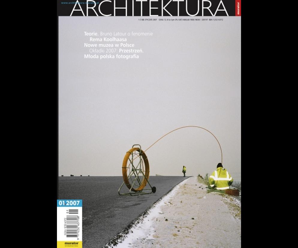 Okładka Miesięcznik Architektura 01/2007