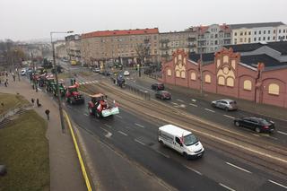 Protest rolników w Grudziądzu