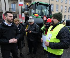 Protest rolników w Koszalinie