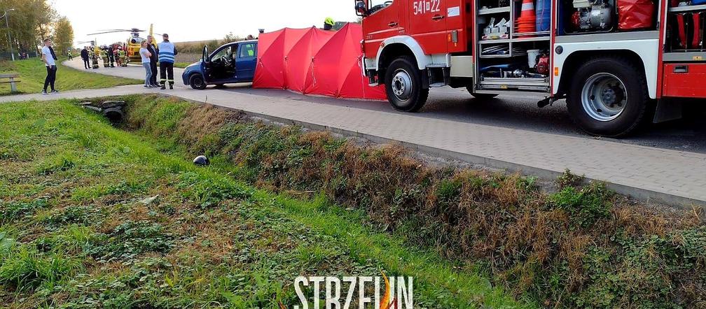Groźny wypadek w Mikoszowie pod Strzelinem