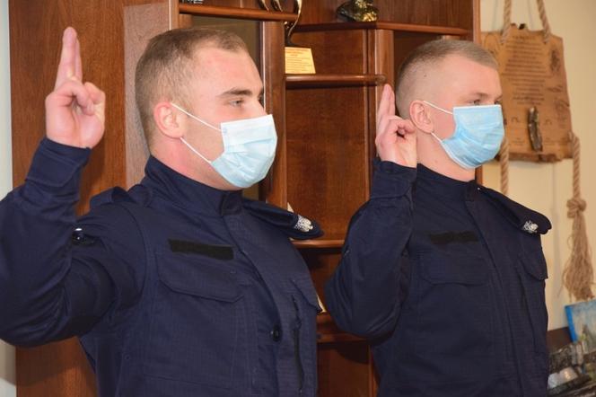 Nowi policjanci na Podkarpaciu. Zobacz, jak ślubowali [ZDJĘCIA] 