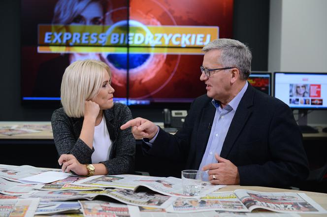 Prezydent Bronisław Komorowski gościem Expressu Biedrzyckiej