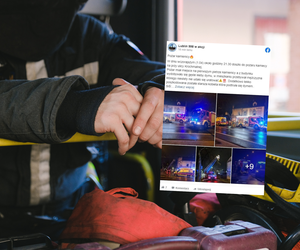 Tragiczny pożar w kamienicy w Lublinie. Nie żyje starszy mężczyzna, ewakuowano mieszkańców budynku