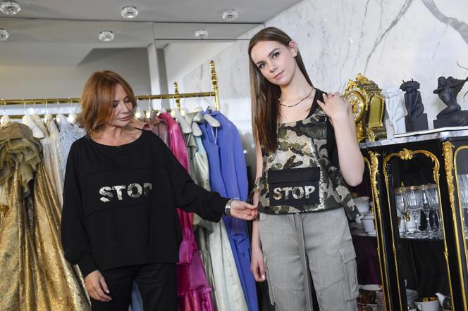 Dorota Goldpoint jej gwiazdy w projekcie STOP PRZEMOCY