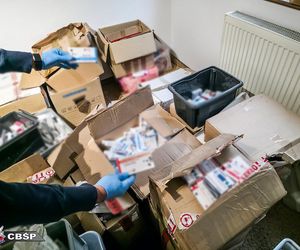 CBŚP rozbiło gigantyczną fabrykę leków
