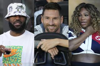 Gwiazdy podziwiały magiczny wieczór Leo Messiego. Serena Williams, LeBron James... Argentyńczyk już dał popis w Miami