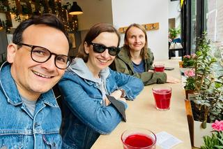 Sylwia Spurek z siostrą Anną