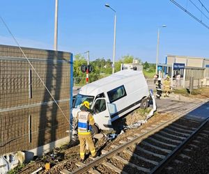 Wypadek na przejeździe kolejowym w Woli Filipowskiej