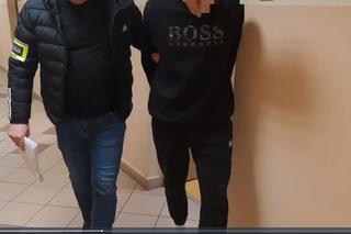 Krwawy napad na sklep w Kobyłce. Co wiemy o zatrzymanym 22-latku?