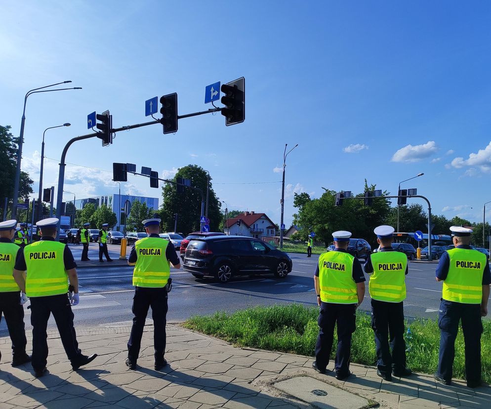 Mazowieccy policjanci rywalizowali o to kto najlepiej kieruje ruchem