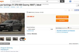 Doda - Dorota Rabczewska sprzedaje Audi Q7 po tuningu na Allegro